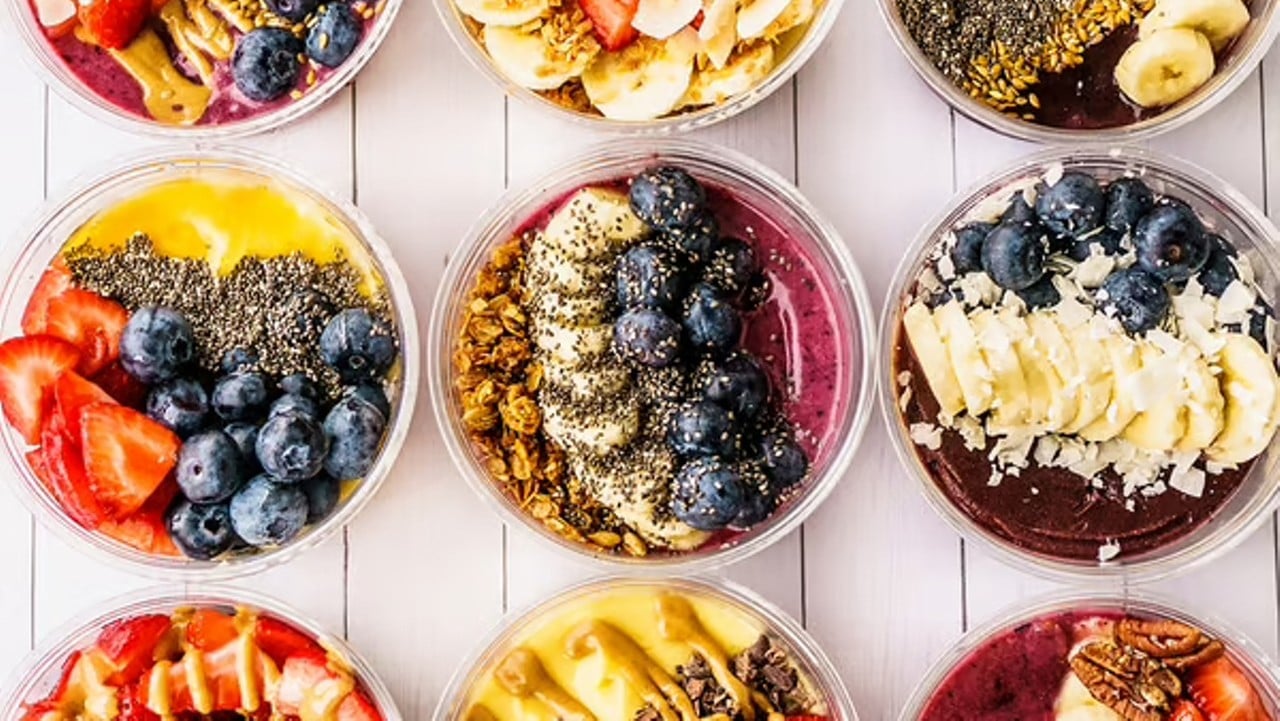 Better Blend
4149 Shelbyville Rd.Better Blend offers fruit-filled smoothie bowls with a choice of four toppings in a 12-ounce snack size or a 16-ounce meal size that truly is a meal.