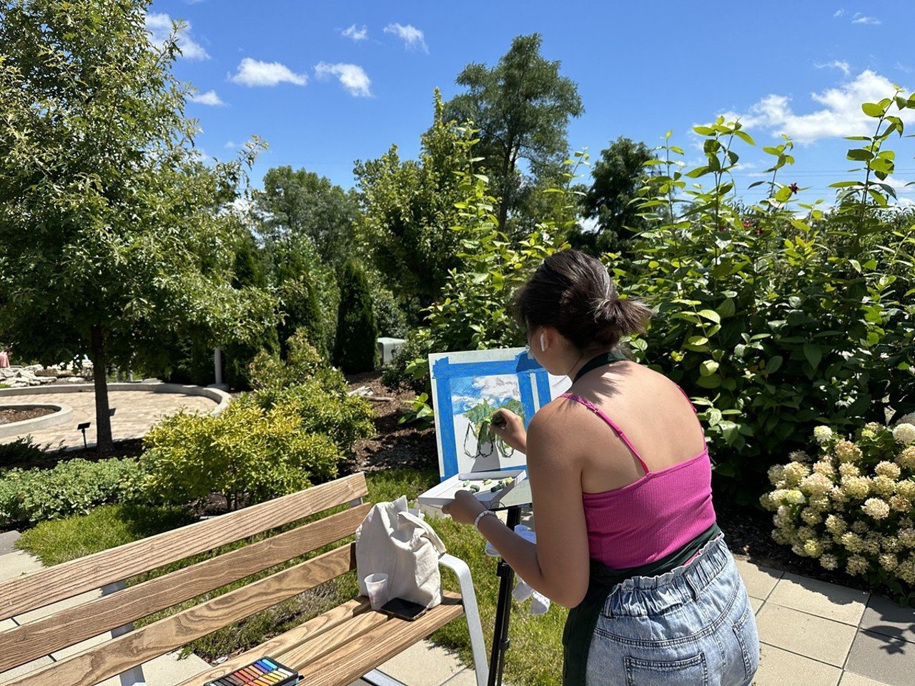 Plein Air Pastels in the Gardens
SATURDAY, SEPT. 21 & SUNDAY, SEPT. 22
Waterfront Botanical Gardens | 1435 Frankfort Ave. | $60-75 | 1 - 4 p.m.
Join artist Rhonda Goodall for a two-day workshop on using soft pastels. The first session focuses on learning the basics in the classroom, while the second day takes you outdoors for plein air painting in the garden. Whether you're new to pastels or looking to enhance your skills, this class offers hands-on guidance in a serene setting.