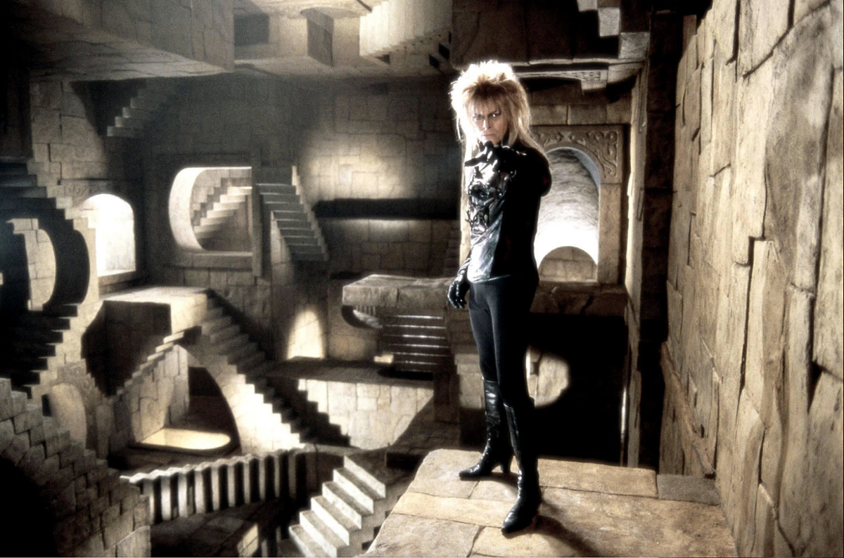 David Bowie in "Labyrinth."