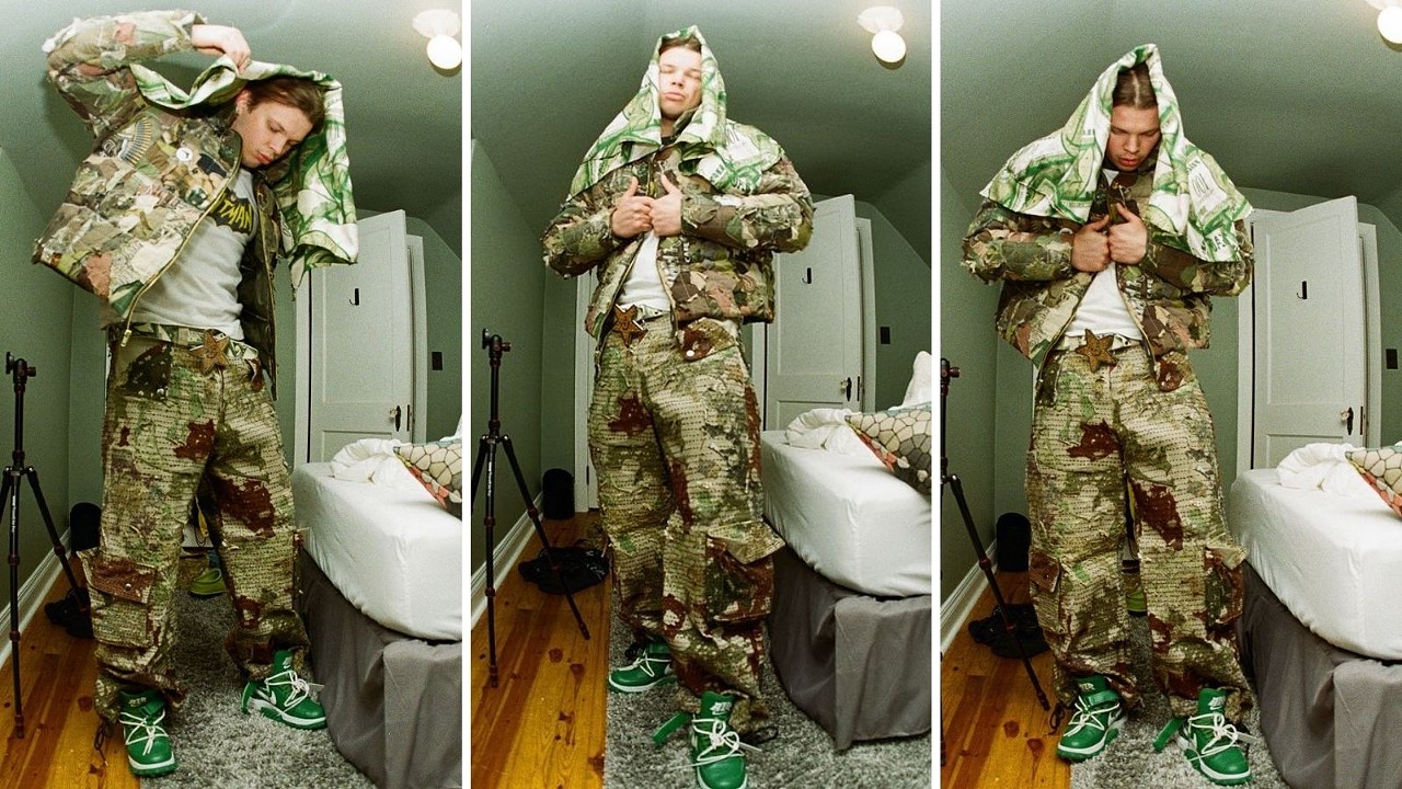 Bedroom Fits
Louisville-based photographer Urban Wyatt — who is also the cinematographer and director of the music video for Jack Harlow’s song "River Road" — has a closet full of masc-leaning fashions. His Instagram account @bedroomfits gives followers a glimpse of exactly what his handle promises: streetwear fits shot in the photographer’s bedroom.