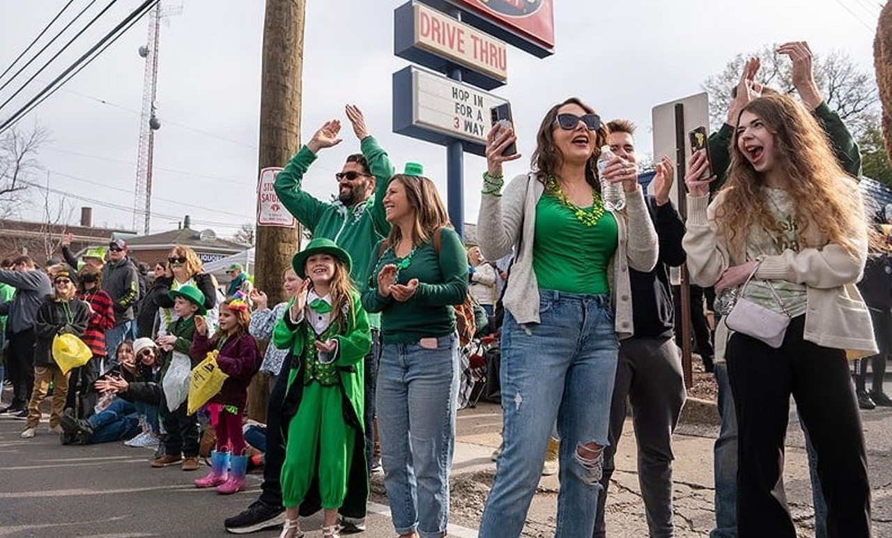 St. Patrick’s Day Parade
Saturday, March 9Downtown-Highlands | Free | 3 p.m.
The 51st annual parade hosted by the Ancient Order of Hibernians begins in downtown Louisville and finishes in the Highlands, with thousands of people lining the route and celebrating the Irish spirit. If you’re looking for the best spot to watch, head to Baxter Ave. so you can hit up the nearest Irish pub when the last vehicle pulls away.