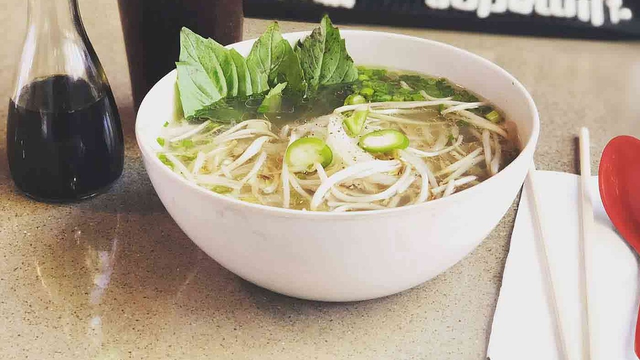 Pho Ba Luu
1019 E. Main St.
This woman-owned Vietnamese restaurant serves Saigon street food like crispy vegetable rolls and lemongrass tofu banh mi along with its traditional dishes like pho noodle soup. And we love the word play of their name and our city's name.