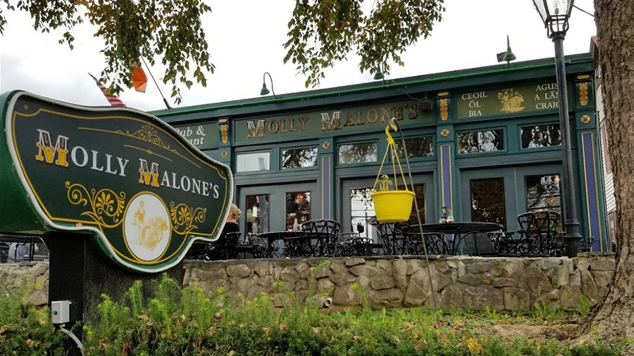 Molly Malone's
933 Baxter Ave.
It can be challenging to find an Irish pub that offers vegetarian options, but Molly Malone’s has an Impossible burger and sides like broccoli Brussels sprouts, as well as an amazing sweet potato salad and several meatless pizzas.