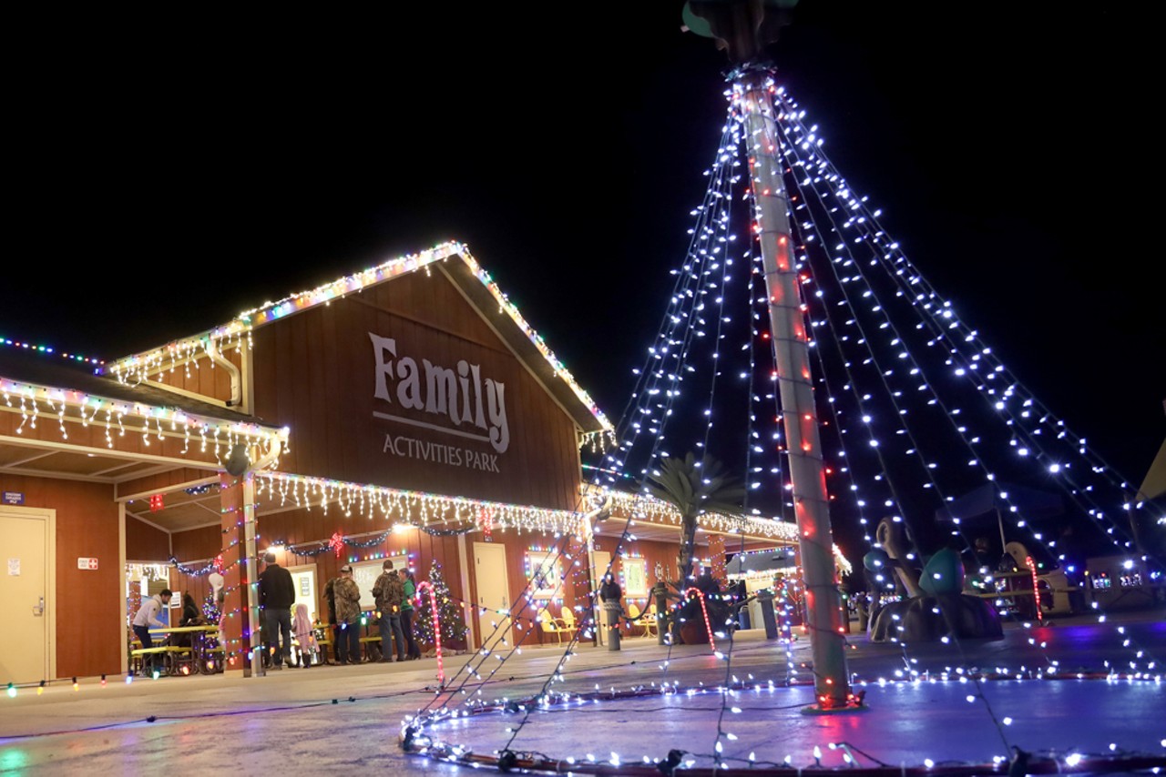  Christmas City 
850 Main St, Charlestown, IN
Opens Nov. 24 at 5 p.m.
There&#146;s an animated light show, visits by Santa and the Grinch (on different nights), mini golf, train rides, activities for kids, and more.
Photo via City of Charlestown>