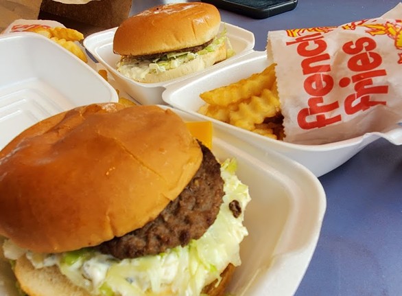 Dizzy Whizz Classic Dizzy Whizz. You can’t go wrong with these double-decker hamburgers, french fries & milkshakes.
