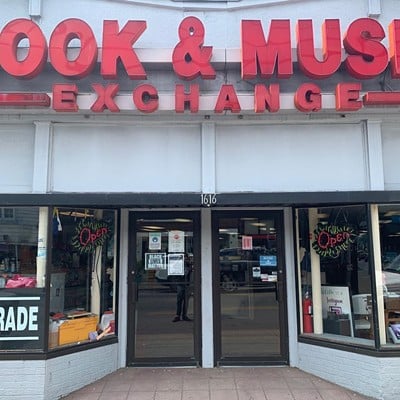  Book & Music Exchange     5400 Preston Highway and 1616 Bardstown Road     The name is a little misleading, because they don&#146;t just sell books and music &#151; they&#146;ve also got video games, comics, movies, and TV shows. Oh, and a long list of miscellaneous items that also includes &#147;Wooden/Practice swords,&#148; steel swords, incense burners, Funko Pops, jewelry, and posters, according to their website. If you can&#146;t make it to either of their two Louisville locations, you can also find them in Owensboro.    Photo via facebook.com/BookandMusicBardstown