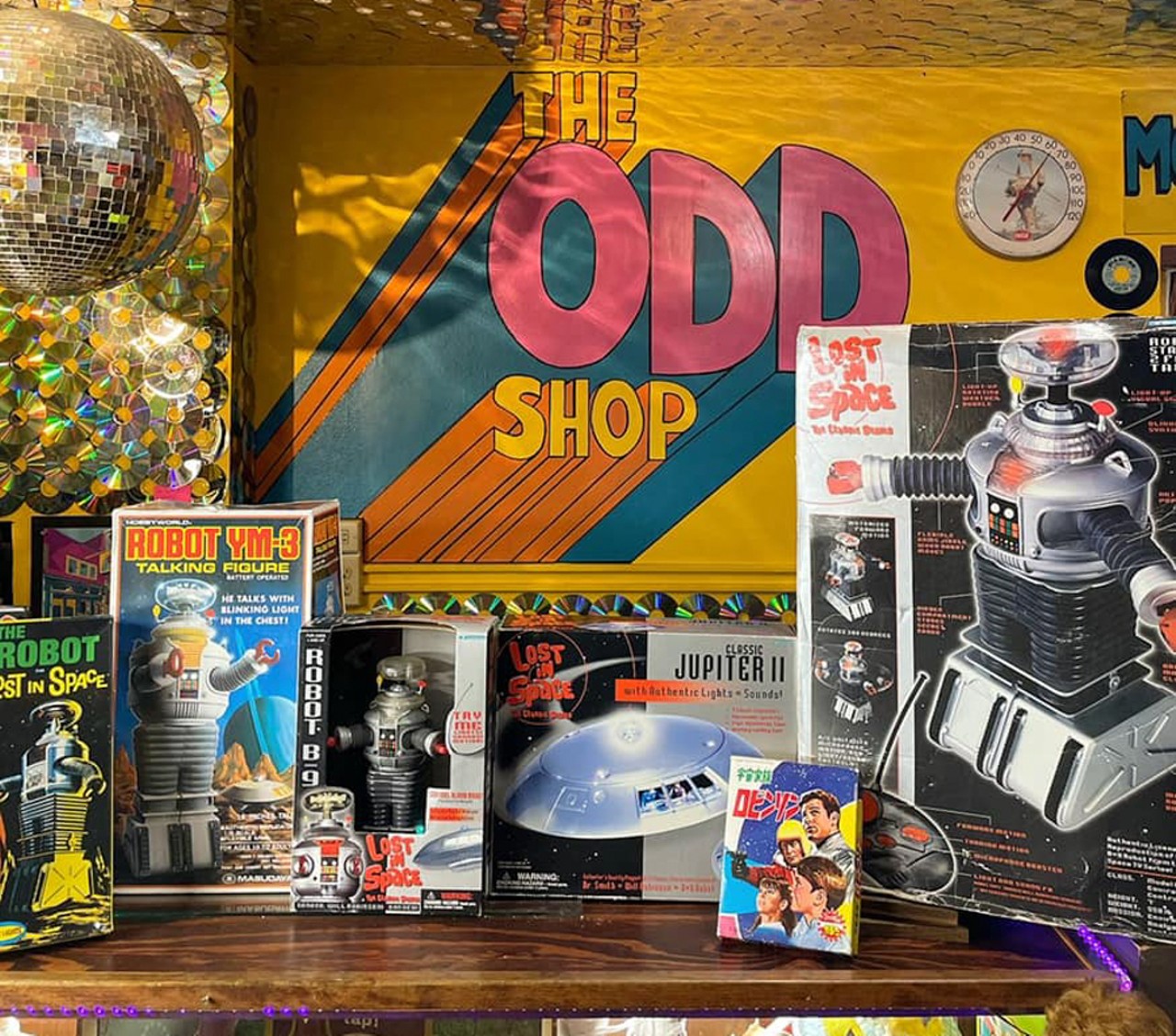  The Odd Shop 
155 E. Main St, New Albany, IN
This quirky shop, part of the Southern Indiana Fun Trail, more or less lives up to its name &#151; it&#146;s got an eclectic mix of goods, including old toys and board games, VHS tapes, records, and more. Plus, the CD wall makes for a cool selfie spot.
Photo via newalbanyoddshop/Instagram