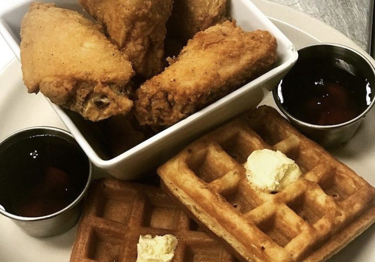 Dasha Barbours
217 E. Main St. 
Head to Dasha Barbours if you want classic Southern comfort food. There, you&#146;ll find everything you could expect and want: fried chicken, catfish, wings, cornbread, broccoli cheese casserole and more.
Photo via dashabarbours/Instagram