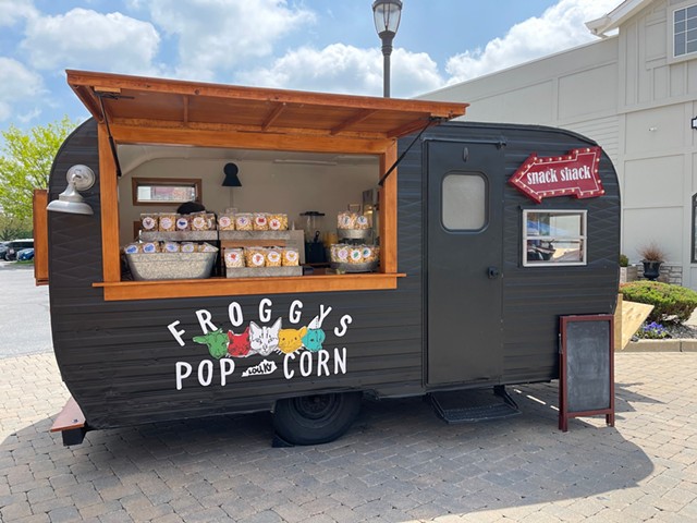 Froggy's Popcorn, one of the many vendors at Taste of South Louisville.