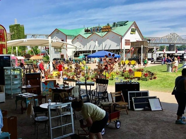 Fleur de Flea's annual outdoor vintage market