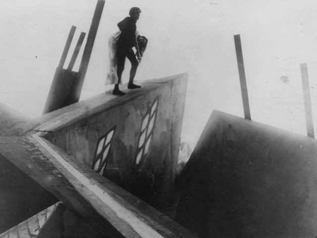 Still from the 1919 film "The Cabinet of Dr.Caligari"