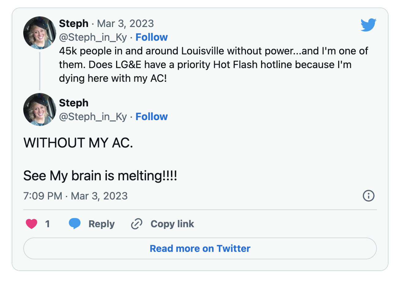 After A Major Storm, Louisville Takes To Twitter To Make Sense Of Its Recovery