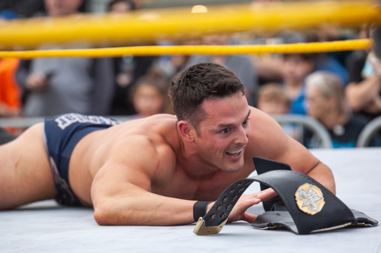 All The Raucous Action We Saw At The Kentucky Derby Festival's Run For The Ropes Wrestling Extravaganza