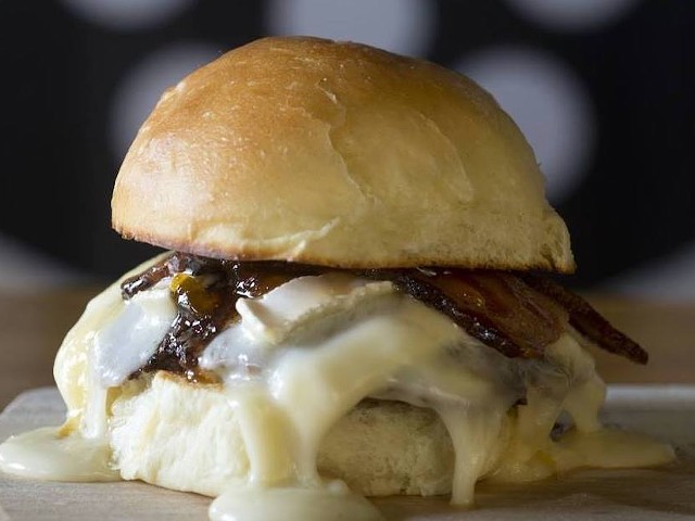 You can eat more burgers that look this delicious now that Grind Burger Kitchen is reopen.