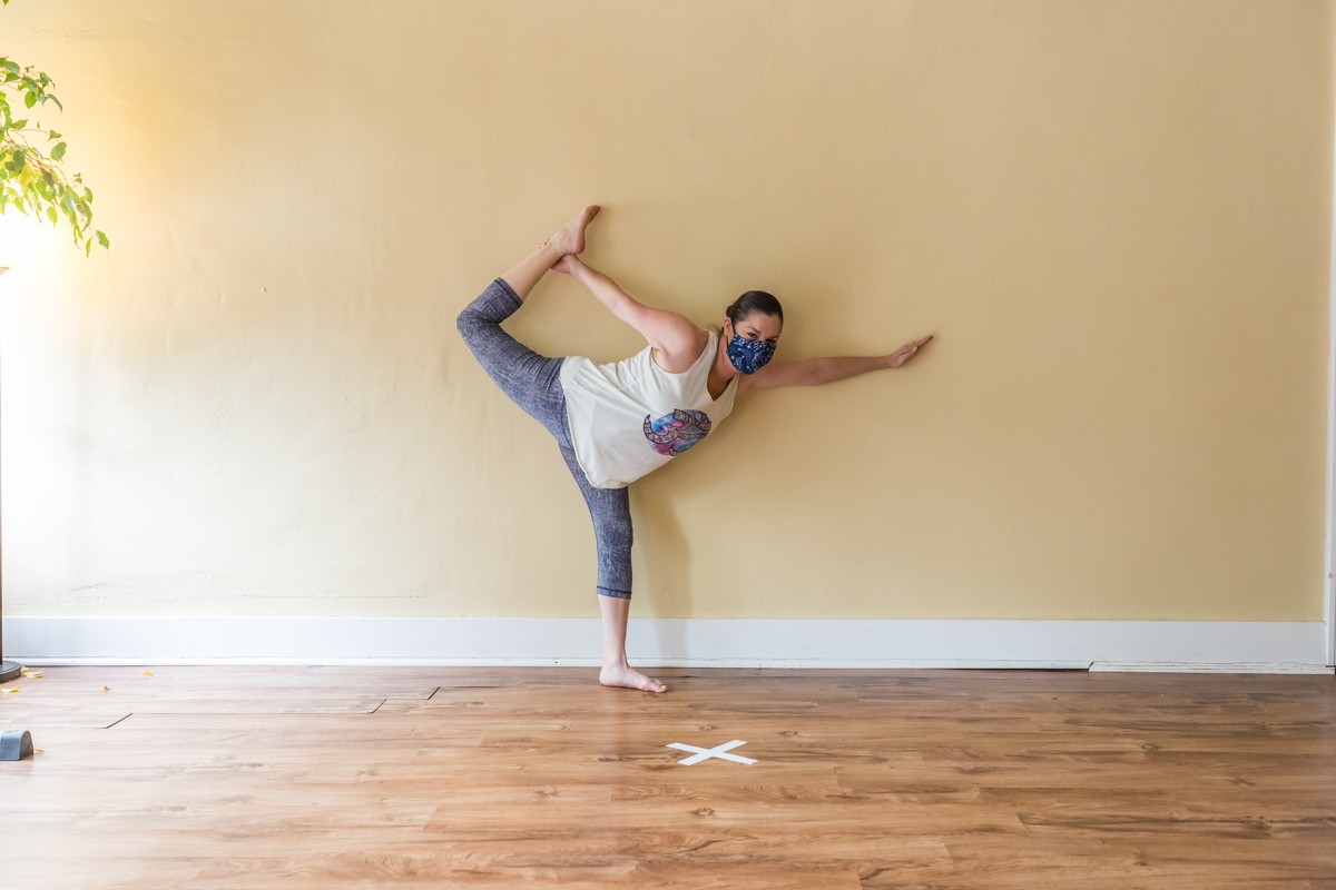 Kristi Fulkerson, owner of Yoga on Baxter.  |  Photo by Kathryn Harrington.