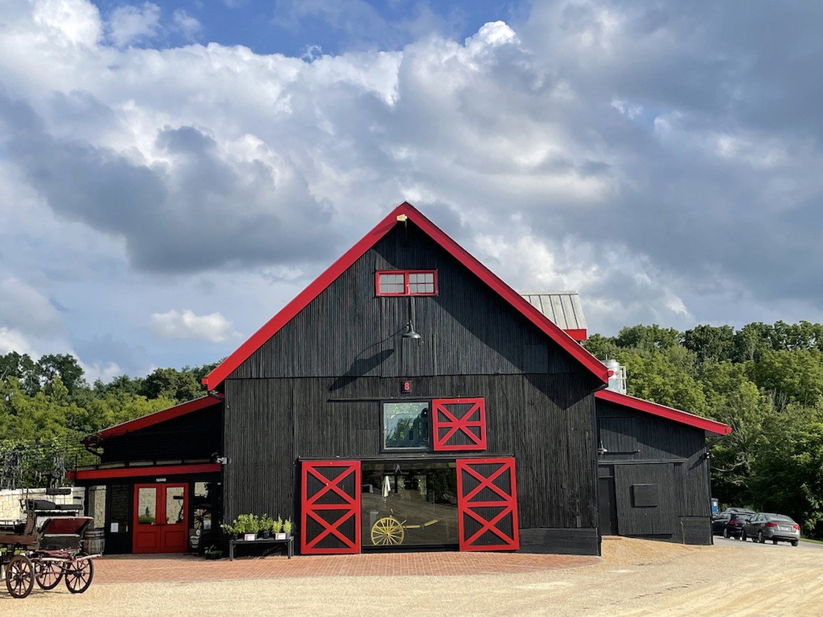 Barn 8 Restaurant really is in a barn, once a working horse barn on Hermitage Farm in Goshen. You can even reserve a table in a private stable if you like!