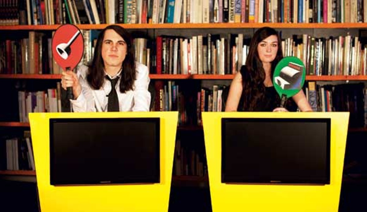 Brian Oblivion and Madeline Follin of Cults are closet game-show contestants.
