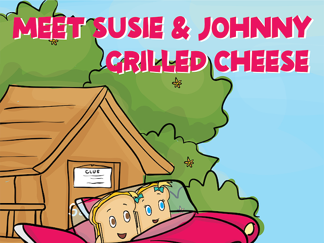 The children&#146;s book tells the story of Susie and Johnny Grilled Cheese, two grilled cheese sandwich friends who go to Tomato Soup Elementary school.