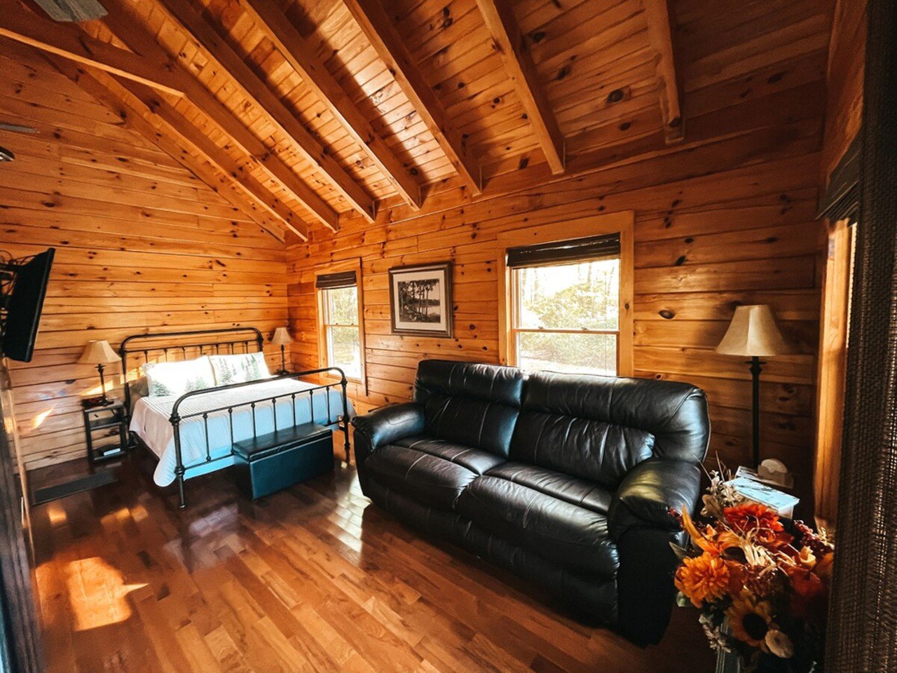 Peaceful getaway, perfect for couples
Entire Cabin | Starting at $116/night | Hosts 2 Guests 
&#147;Step away from fast paced life to experience true relaxation at our tiny cabin, situated in the one stop light town with some of the country's best internet! Located in the heart of the Daniel Boone National Forest, Hemlock Haven has been customized to be a nature lovers paradise.&#148;
