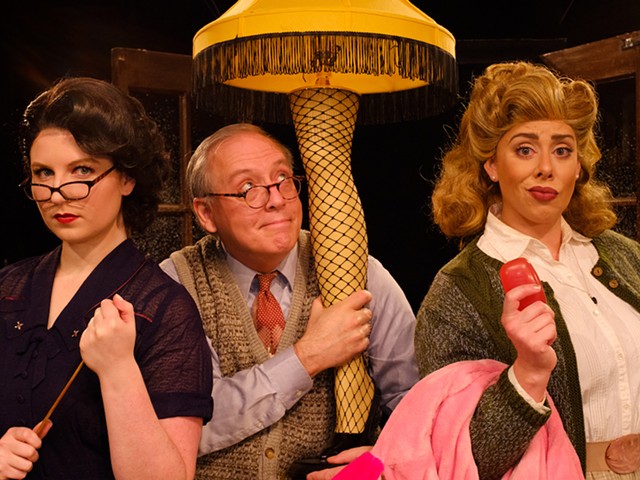 Cast members from Derby Dinner Playhouse's 'A Christmas Story: The Musical.'