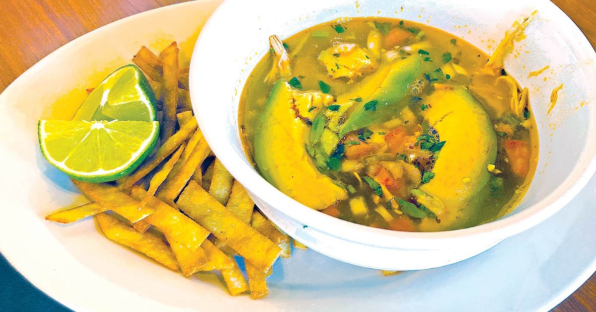 Hearty, flavorful, exceptional tortilla soup at Cancun.