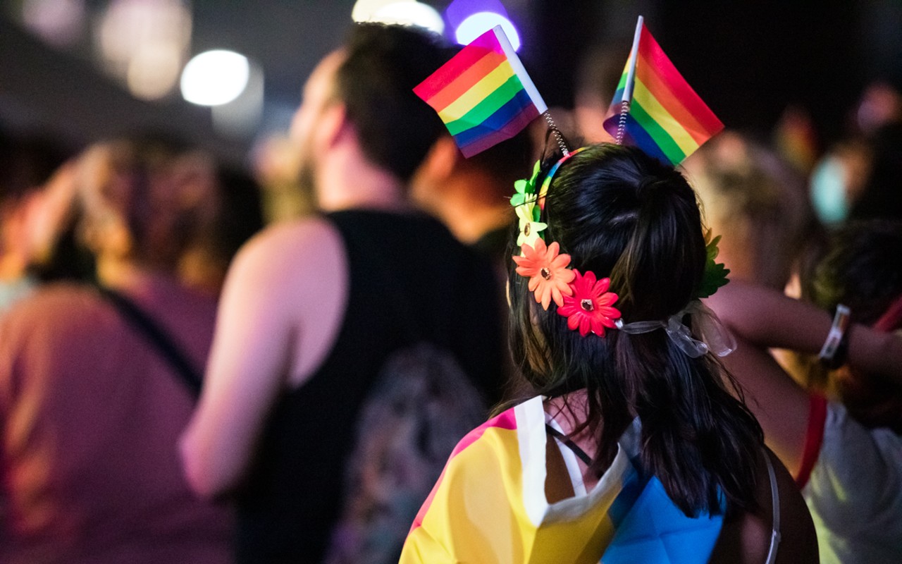 Rainbow flags were abundant at a past Kentuckiana Pride Festival.