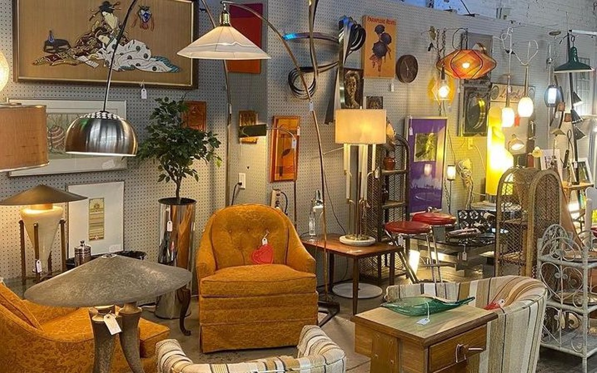Fleur de Flea's halls are already filled with vintage treasures. Its show on April 30 will be all mid-century modern.