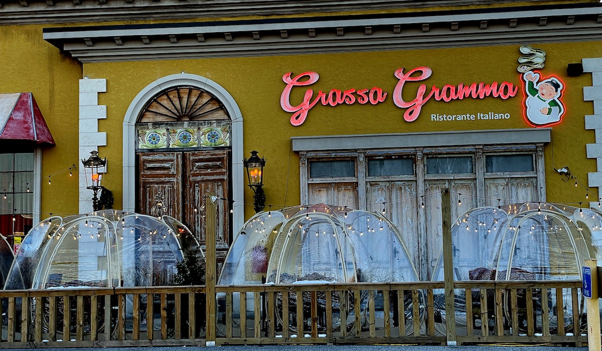 As winter nears, many local restaurants are preparing alternatives to indoor dining, such as these igloos at Grass Gramma.