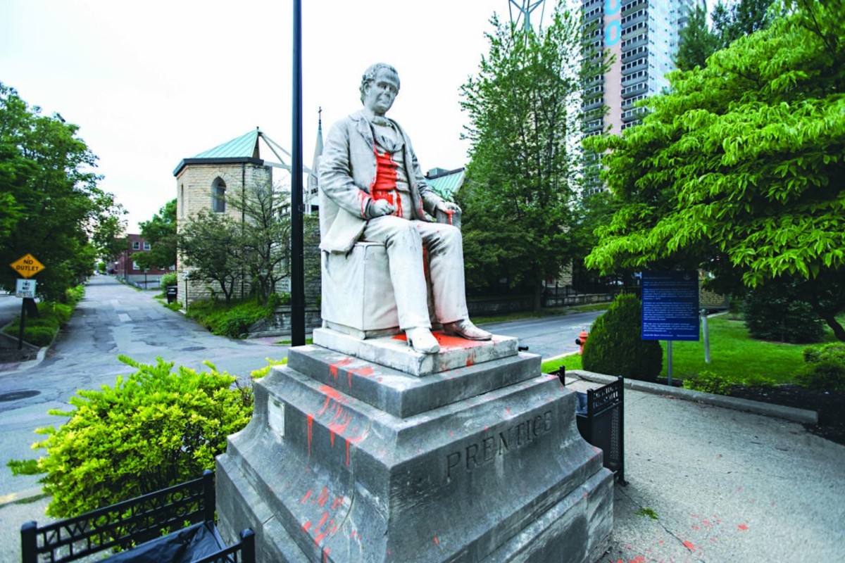 The George D. Prentice Statue