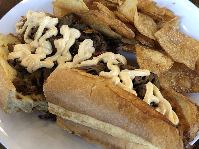The Southside Cheesesteak at Union 15.