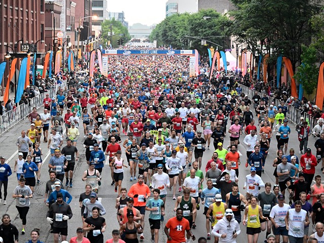 The Marathon and miniMarathon will shut down various roads in Louisville.