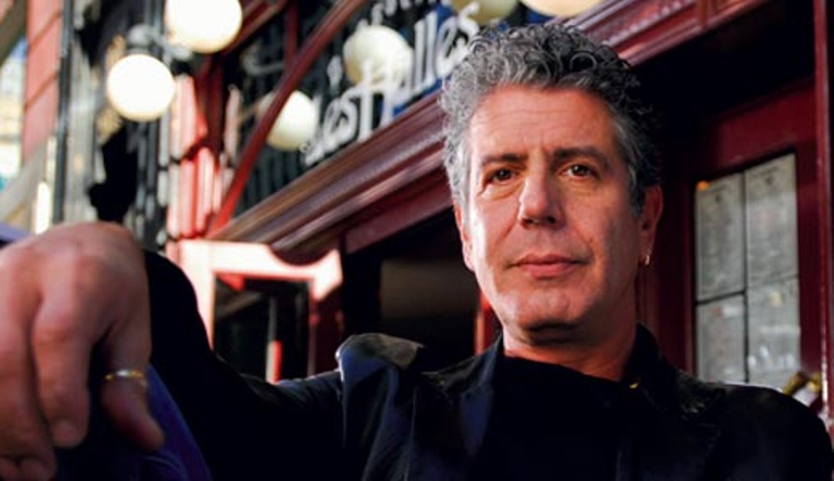 Chef and TV personality Anthony Bourdain