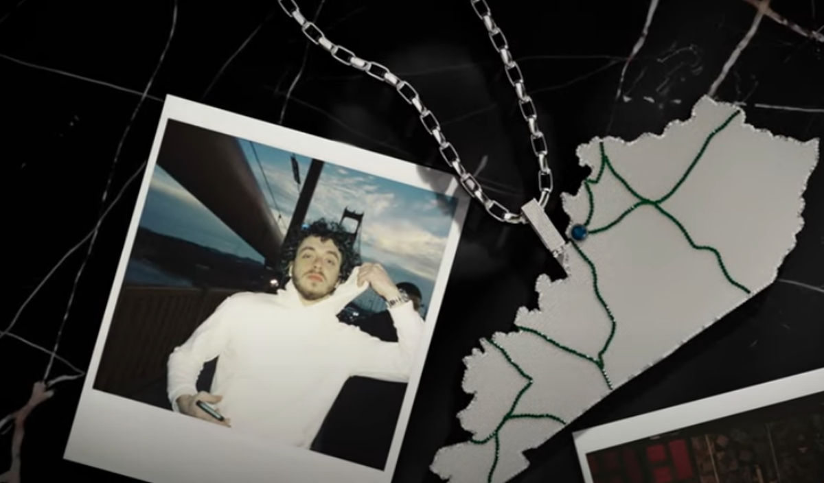 Jack Harlow references his home state throughout the visualizer for his new single "First Class."