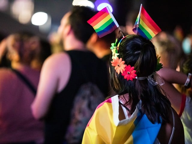 A previous Kentuckiana Pride Festival.