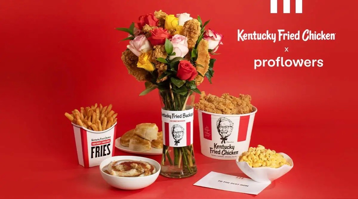 The Kentucky Fried Buckquet. Photo via KFC.
