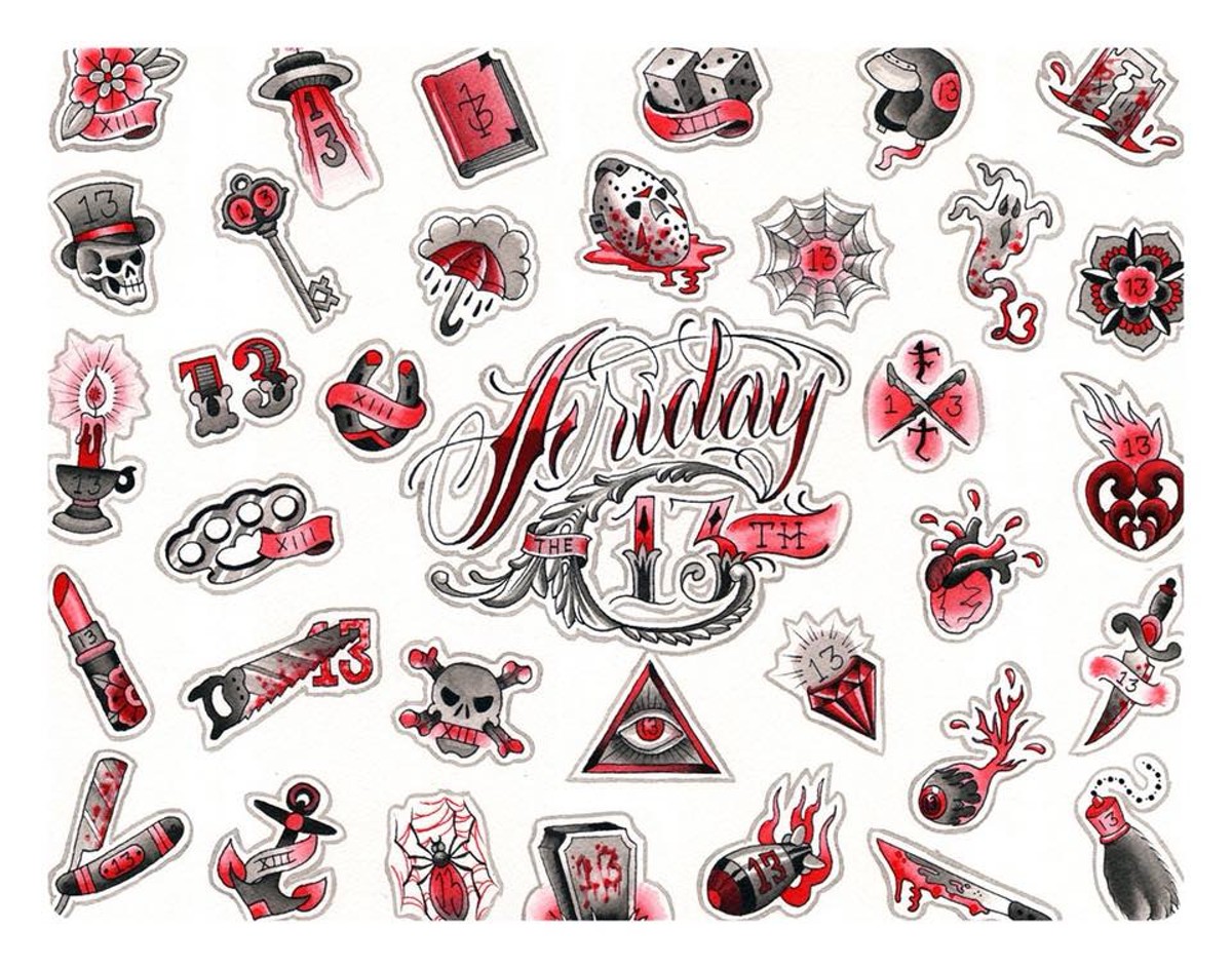 Unlucky, tattoo, seven, two, free vector graphics - free image from  needpix.com