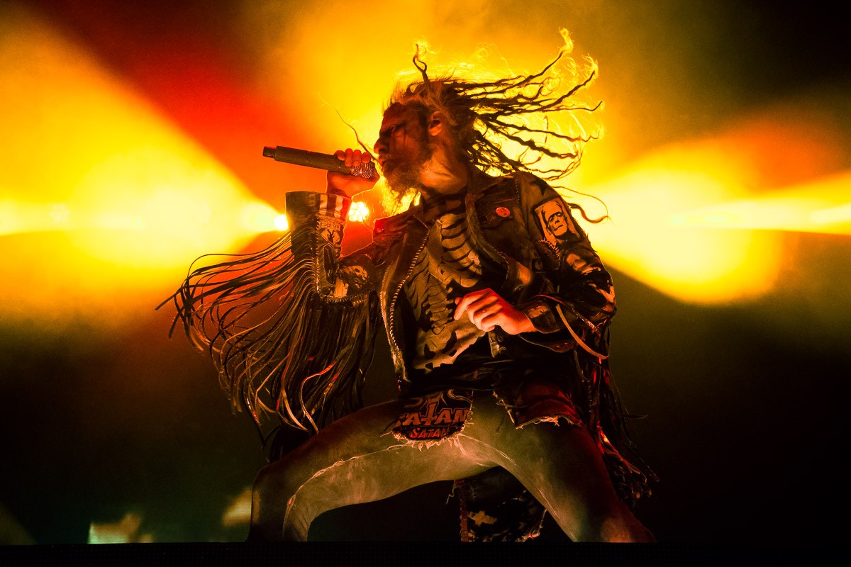 Rob Zombie at Louder Than Life in 2019  |  Photo by Nik Vechery.