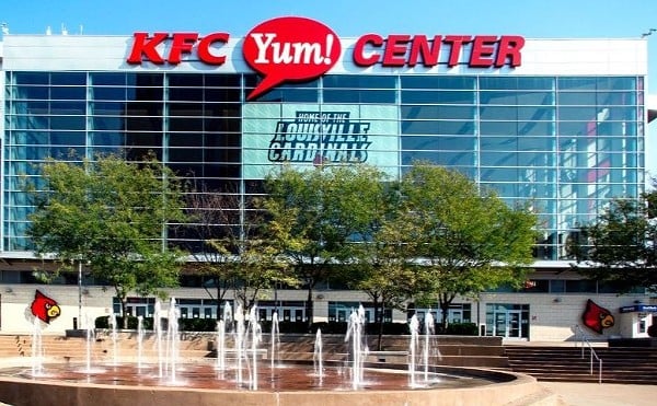 The KFC Yum! Center will host portions of the 2027 NCAA Men's Basketball Tournament.