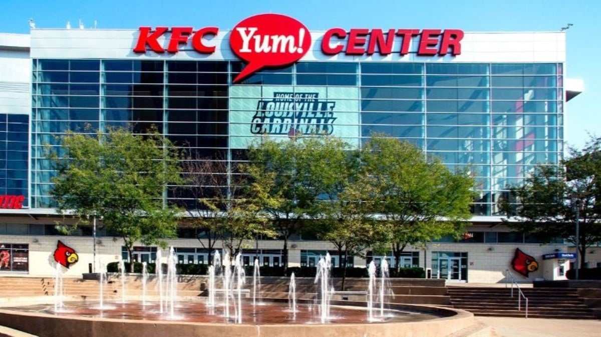 The KFC Yum! Center will host portions of the 2027 NCAA Men's Basketball Tournament.