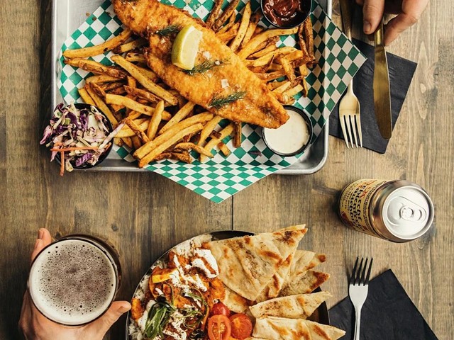 Pints & Union
114 E Market St.Keep on eye on their food menu to see all the yummy specials they’re serving up with options that range from Smash burgers to Scotch eggs and even Tikka Masala.