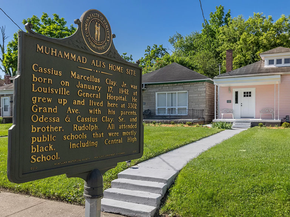Muhammad Ali's childhood home is up for sale.