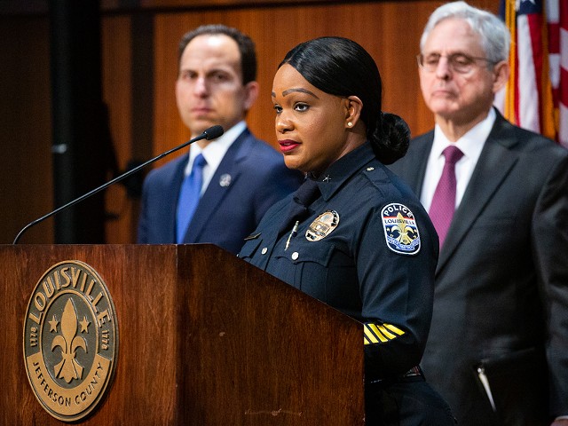 Then-Interim LMPD Police Chief Jacquelyn Gwinn-Villaroe, said that the changes will take time. Louisville has now received the first draft of the DOJ Consent Decree.