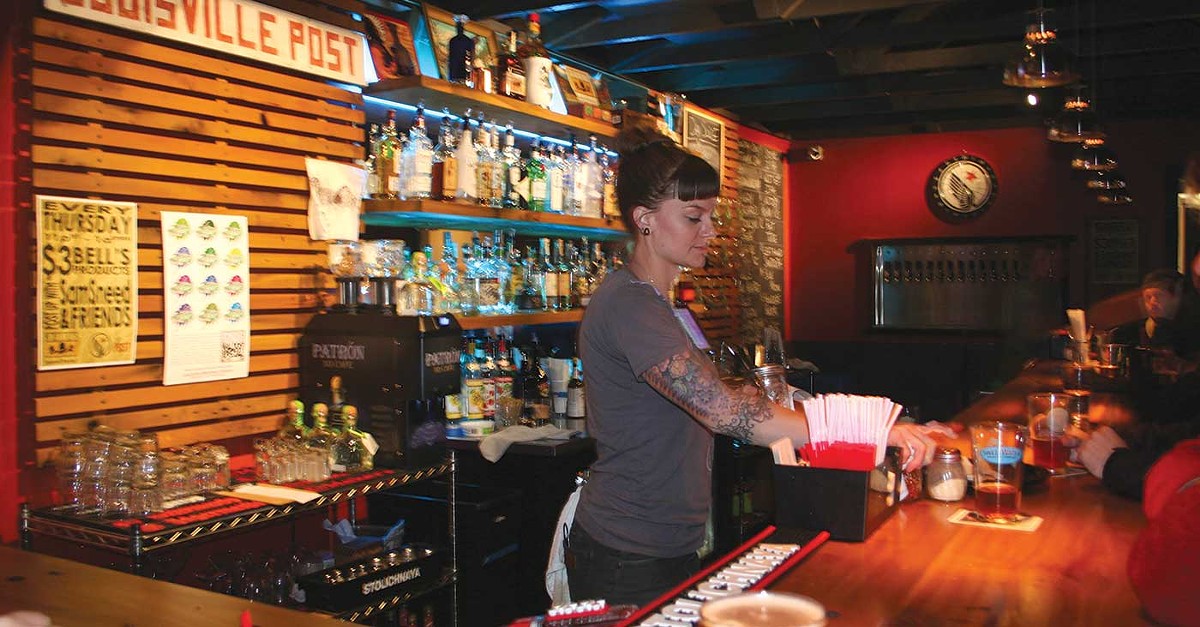 The Post bartender Megan Tierney