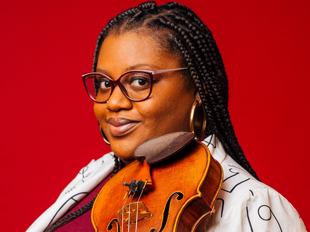 Violinist Caitlin Edwards is one of the artists who will play Oxmoor Farm's new International Chamber Music Festival.