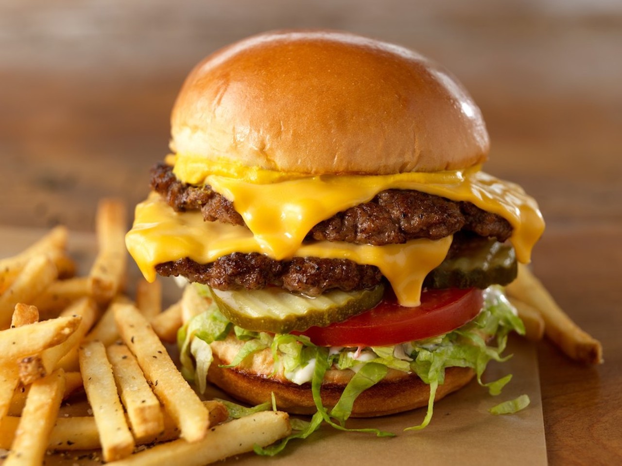 Buffalo Wild Wings will also be offering a &#147;Southwestern Black Bean Burger&#148; made with a black bean patty dressed with cheddar cheese, avocado smash, shredded iceberg lettuce, tomato, onion, pickles, and southwestern ranch on a challah bun.