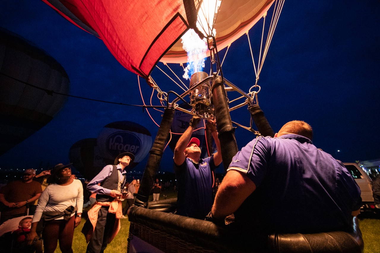 Photos: Hot Air Balloons Glimmer At The Kentucky Derby Festival's Great Balloon Glow