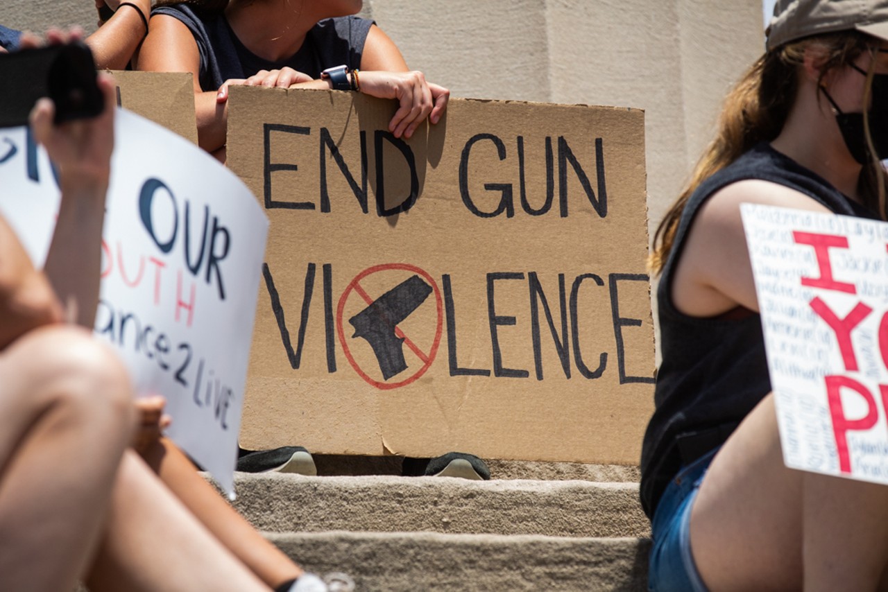PHOTOS: Hundreds Join Louisville March For Our Lives Rally Against Gun Violence