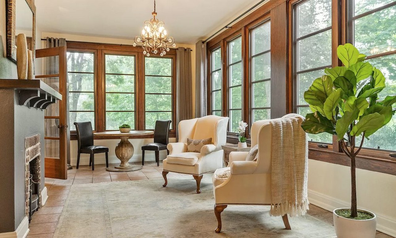 PHOTOS: This 1910 Highlands Mansion With A Creek Sits Next To Cherokee Park