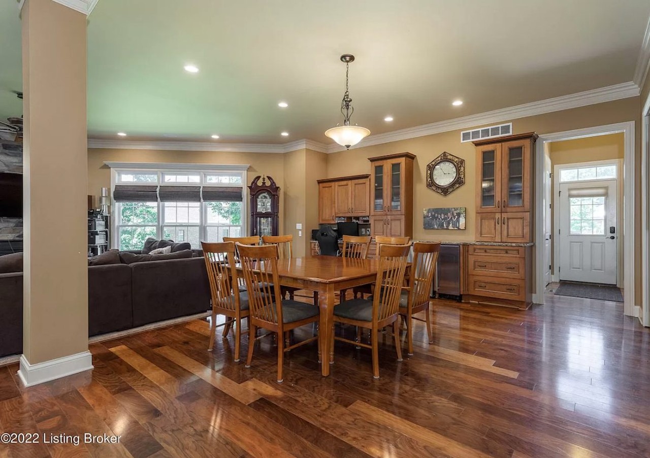 PHOTOS: This Louisville Home Near The Parklands Has an 8-Seat Theater Room