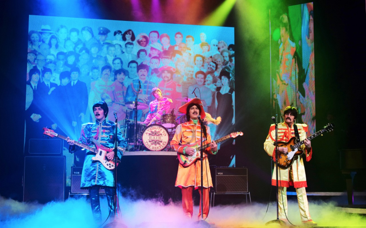 RAIN - A Tribute to the Beatles is a LIVE multi-media spectacular that takes you through the life and times of the world's most celebrated band. Featuring high-definition screens and imagery - this stunning concert event delivers a note-for-note theatrical event that is the next best thing to The Beatles.
